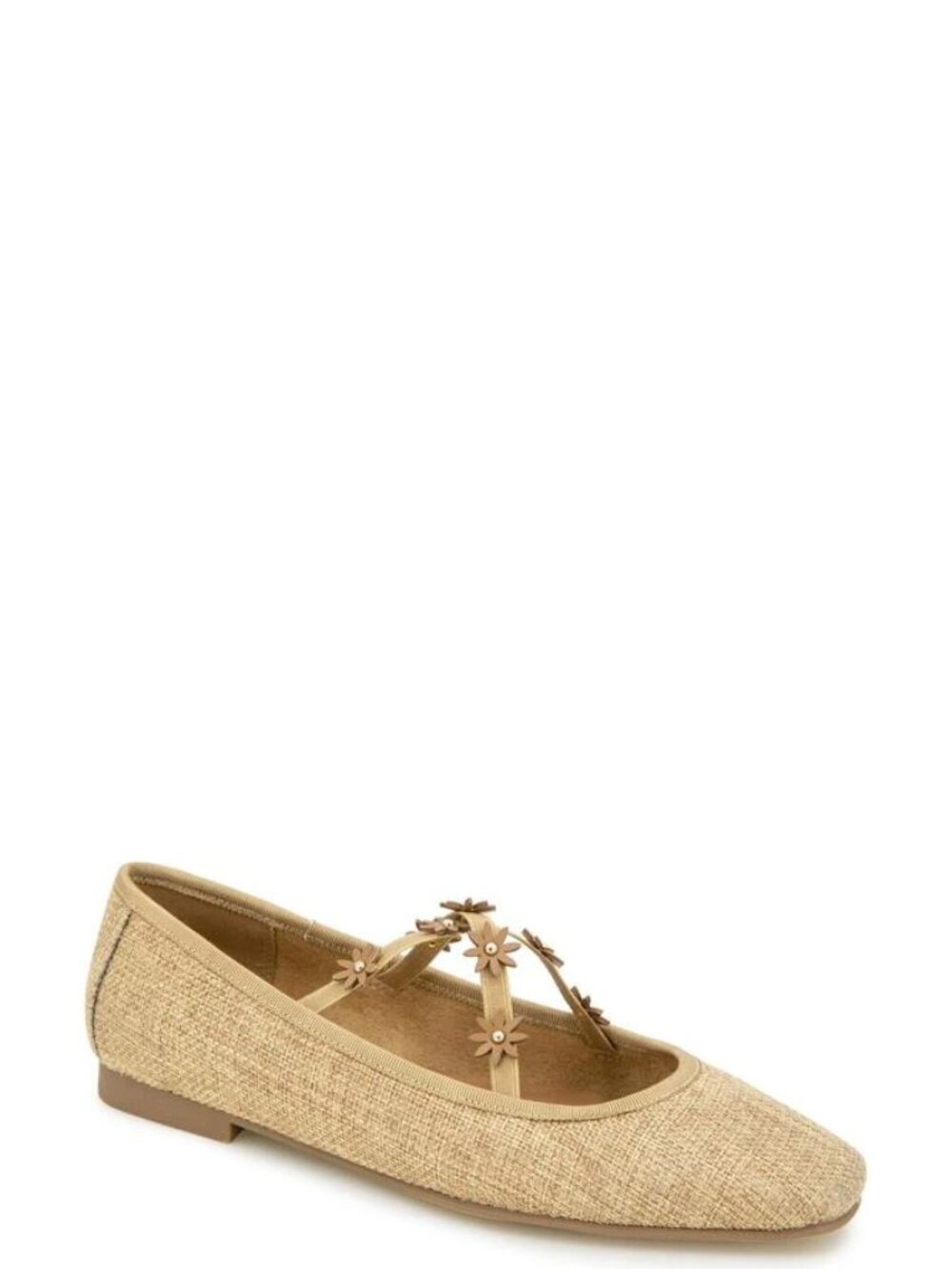 Kensie Women’s Floria Woven Mary Jane Flat. Sz: 8.5